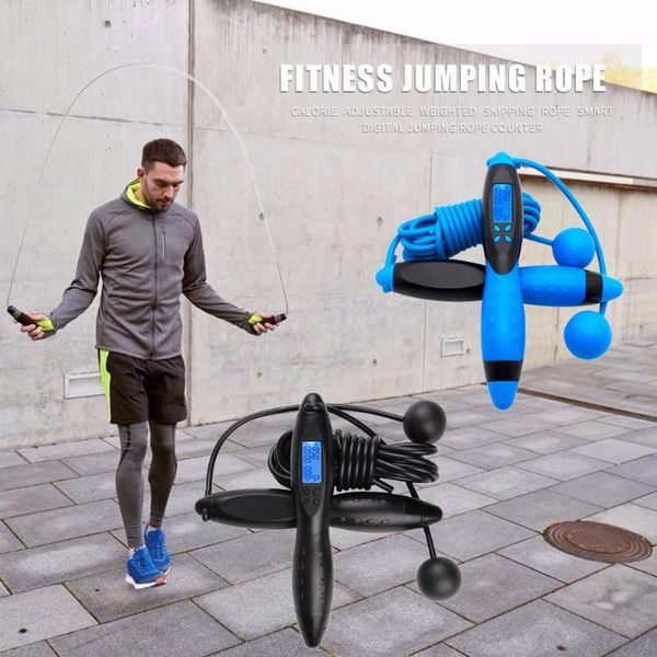 smart digital speed jumping rope calorie fitness weighted skipping rope exercise cardio lose weight strength training
smart digital speed jumping rope calorie fitness weighted skipping rope exercise cardio lose weight strength training