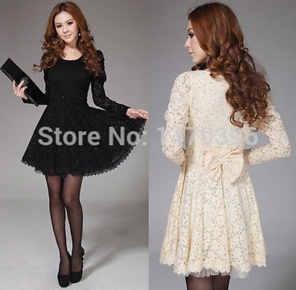 lady vintage lace long sleeve formal cocktail formal dress size 10 14 18, Black;gray
lady vintage lace long sleeve formal cocktail formal dress size 10 14 18, Black;gray
