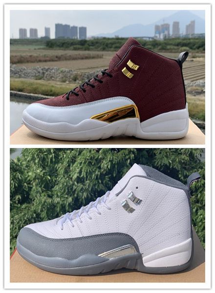 wholesale with box 2019 new game ball grey xii 12s high men basketball shoes outdoor trainers size 7-13
wholesale with box 2019 new game ball grey xii 12s high men basketball shoes outdoor trainers size 7-13