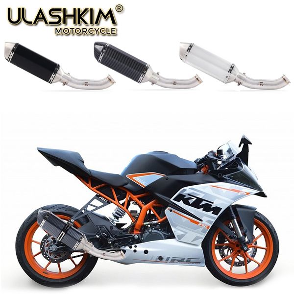 motorcycle full exhaust muffler system middle pipe slip on escape for duke 390 250 duke 125 rc 390 125 rc390 2016 2017 2018
motorcycle full exhaust muffler system middle pipe slip on escape for duke 390 250 duke 125 rc 390 125 rc390 2016 2017 2018