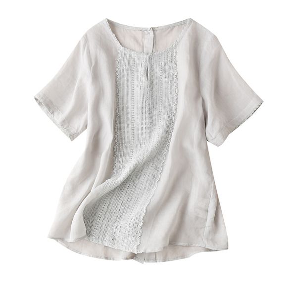 ramie white office lady spliced plain women shirt clothes for women over 40 summer for 2020 ete femme
ramie white office lady spliced plain women shirt clothes for women over 40 summer for 2020 ete femme
