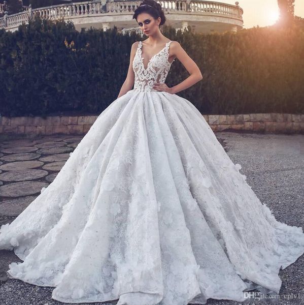 ball gown lace v neck beach country wedding dresses bridal gowns 2019 abiti da sposa milla nova wedding gowns h005, White
ball gown lace v neck beach country wedding dresses bridal gowns 2019 abiti da sposa milla nova wedding gowns h005, White