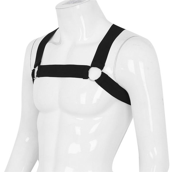msemis men bondage lingerie faux leather harness men adjustable one-shoulder body chest harness gay bondage belt with buckle, Black;brown
msemis men bondage lingerie faux leather harness men adjustable one-shoulder body chest harness gay bondage belt with buckle, Black;brown
