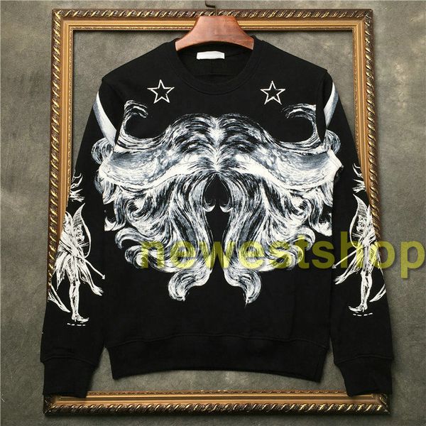 2020 new luxury mens graffiti abstract line pentagram printing sweatshirts fashion star print hoodie sport designer hoodies top, Black
2020 new luxury mens graffiti abstract line pentagram printing sweatshirts fashion star print hoodie sport designer hoodies top, Black