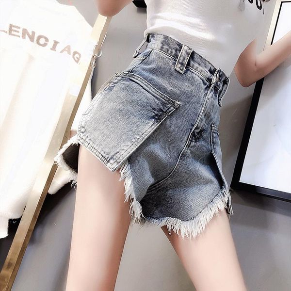 high-waisted jean shorts women 2020 summer version of the new korean fashion loose-fitting old show thin student pants, Blue
high-waisted jean shorts women 2020 summer version of the new korean fashion loose-fitting old show thin student pants, Blue