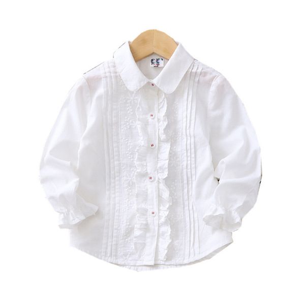 2020 spring children's wear long sleeve children's shirt flower embroidered lace girls white shirt, White;black
2020 spring children's wear long sleeve children's shirt flower embroidered lace girls white shirt, White;black