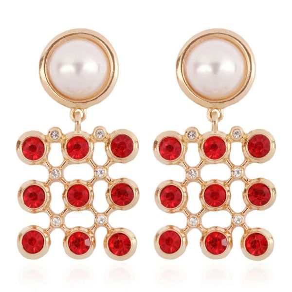 wholesale-dangle earrings women girl grid alloy chandelier earring pendant ear jewelry five colors white red black colorful dark green, Silver
wholesale-dangle earrings women girl grid alloy chandelier earring pendant ear jewelry five colors white red black colorful dark green, Silver