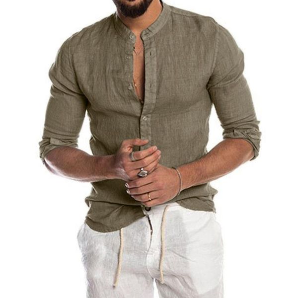 2020 men shirts casual men pullover blusas long sleeve button up shirts vintage clothing camisas summer chemise homme, White;black
2020 men shirts casual men pullover blusas long sleeve button up shirts vintage clothing camisas summer chemise homme, White;black