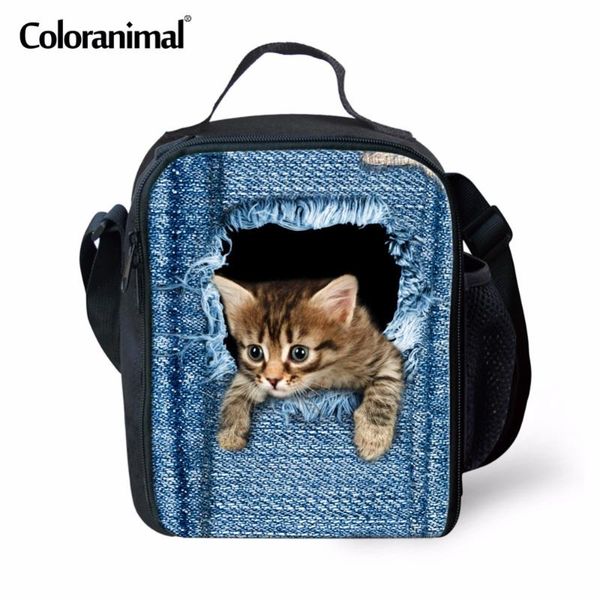 coloranimal 2018 fashion thermal lunch bags for kids cute 3d animal cat blue denim children lunch boxes boys girl insulated tote, Blue;pink
coloranimal 2018 fashion thermal lunch bags for kids cute 3d animal cat blue denim children lunch boxes boys girl insulated tote, Blue;pink