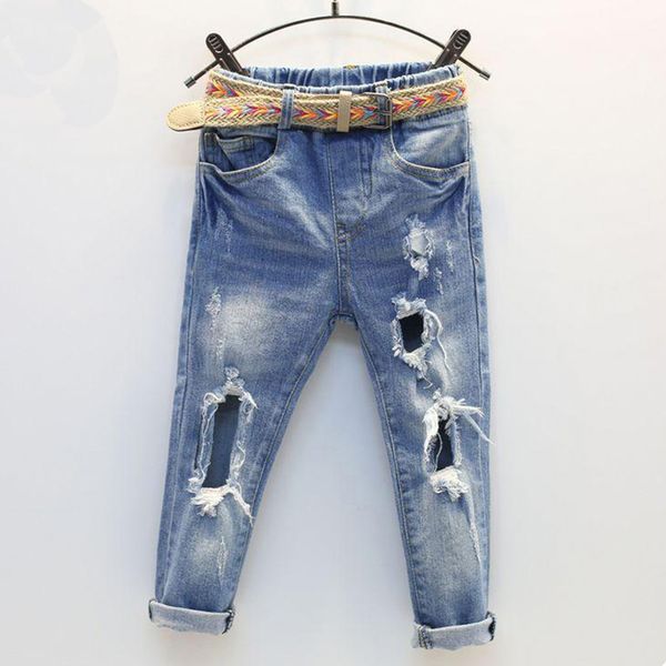 baby boys girls hole jeans trousers children boys ripped jeans kids fashion denim pants baby casual jean kids boys pants, Blue
baby boys girls hole jeans trousers children boys ripped jeans kids fashion denim pants baby casual jean kids boys pants, Blue