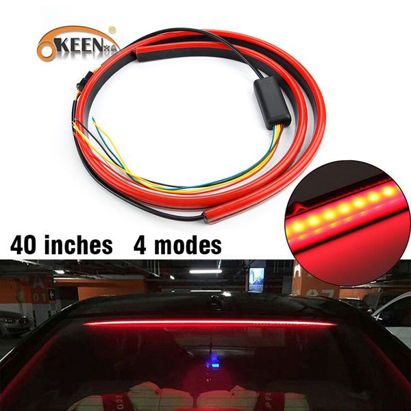 okeen super bright car brake light strip red flowing flashing car third brake light slamp waterproof led signal strips
okeen super bright car brake light strip red flowing flashing car third brake light slamp waterproof led signal strips