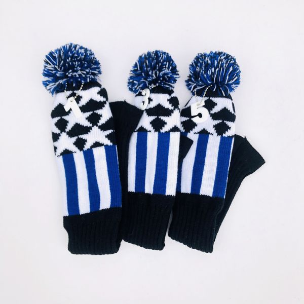 3 pcs knitted golf headcover driver cover, golf club wood head covers fit for driver wood, for male/female golfers pool accessories
3 pcs knitted golf headcover driver cover, golf club wood head covers fit for driver wood, for male/female golfers pool accessories