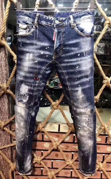 new men jeans ripped for men skinny jeans pants zipper outwear man pants a167, Blue
new men jeans ripped for men skinny jeans pants zipper outwear man pants a167, Blue