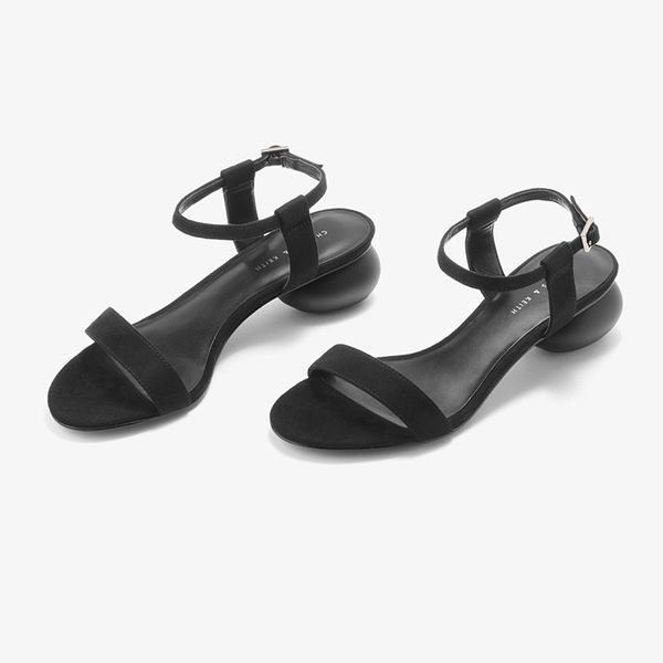 women's sandals strange style heel with wild fairy style stripe shallow leisure sandals women, Black
women's sandals strange style heel with wild fairy style stripe shallow leisure sandals women, Black