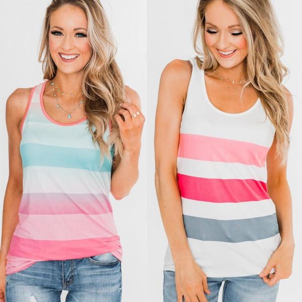 women's tanks & camis summer 2021 women tank casual sleeveless o-neck striped clothes fashion streetwear ladies shirt sexy, White
women's tanks & camis summer 2021 women tank casual sleeveless o-neck striped clothes fashion streetwear ladies shirt sexy, White