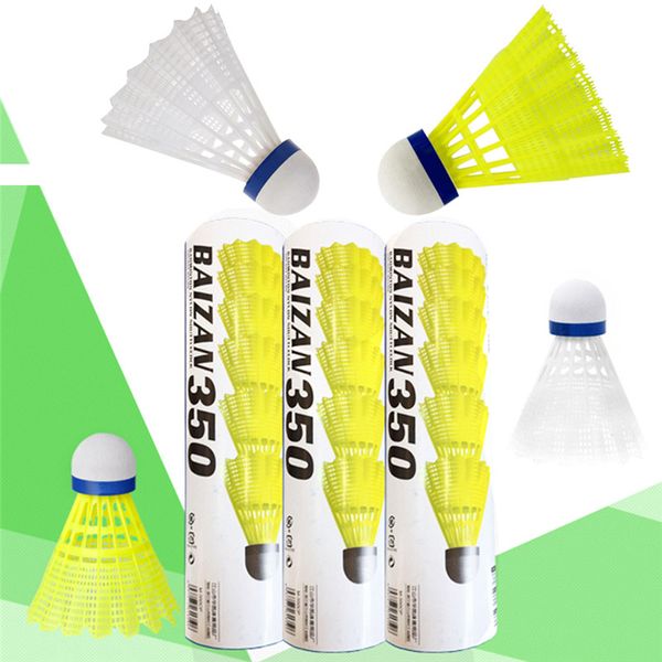 3/6/12pcs nylon badminton durable training gym fitness nylon shuttlecocks badminton ball sport durability indoors outdoor sports
3/6/12pcs nylon badminton durable training gym fitness nylon shuttlecocks badminton ball sport durability indoors outdoor sports