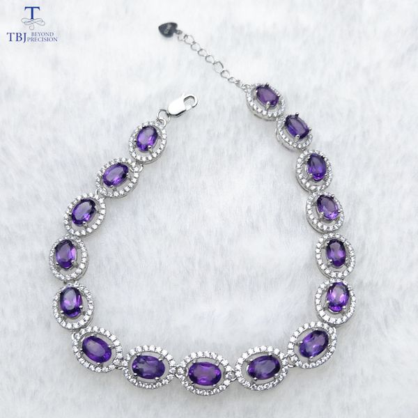 tbj ,100% natural 16pcs of oval 4*6mm 8 ct amethyst bracelet in 925 silver ,classic design gemstone bracelet with gift box, Golden;silver
tbj ,100% natural 16pcs of oval 4*6mm 8 ct amethyst bracelet in 925 silver ,classic design gemstone bracelet with gift box, Golden;silver