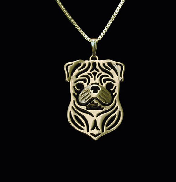 g.sky dog necklace handmade pug necklace carved hollow pendant jewelry silver/golden colors plated in stock fast delivery
g.sky dog necklace handmade pug necklace carved hollow pendant jewelry silver/golden colors plated in stock fast delivery