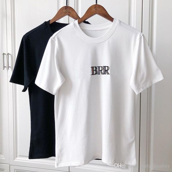 2020 europe classic plaid letter embroidery tee skateboard tshirt men women clothes cotton casual t shirt, White;black
2020 europe classic plaid letter embroidery tee skateboard tshirt men women clothes cotton casual t shirt, White;black