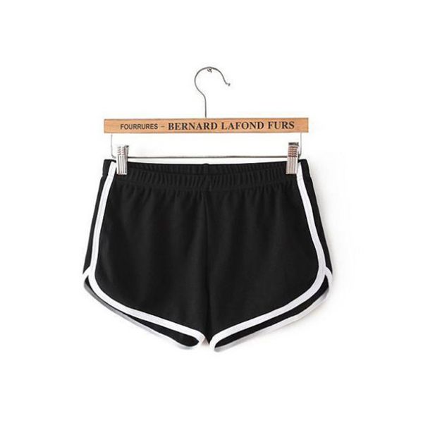 women's short sport pant summer cotton breathable short pant casual female running solid color women's, White;black
women's short sport pant summer cotton breathable short pant casual female running solid color women's, White;black