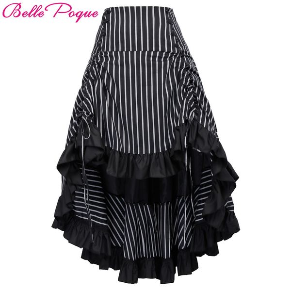 Belle poque teampunk kirt ummer autumn women triped irregular ladie long ruffled vintage victorian gothic punk kirt j190427
Belle poque teampunk kirt ummer autumn women triped irregular ladie long ruffled vintage victorian gothic punk kirt j190427