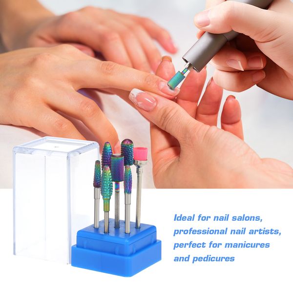 7 pieces, nail polishing head, drill bit, nail grinding tool, dusting skin cleaner, nail salon tool
7 pieces, nail polishing head, drill bit, nail grinding tool, dusting skin cleaner, nail salon tool