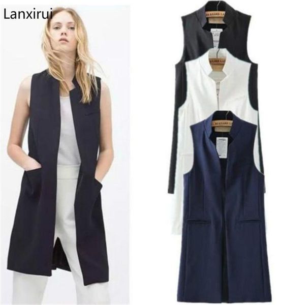 women's vests women 's clothing female vest coat europen style fashion waistcoat sleeveless jacket back split outwear ve062, Black;white
women's vests women 's clothing female vest coat europen style fashion waistcoat sleeveless jacket back split outwear ve062, Black;white