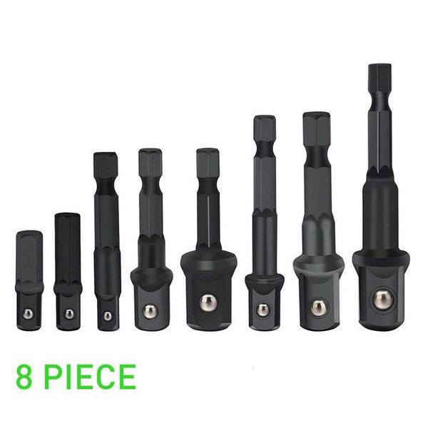 8pcs 1/4" 3/8" 1/2" extension drill bits socket adapter set hex shank bar hex socket for power tools
8pcs 1/4" 3/8" 1/2" extension drill bits socket adapter set hex shank bar hex socket for power tools