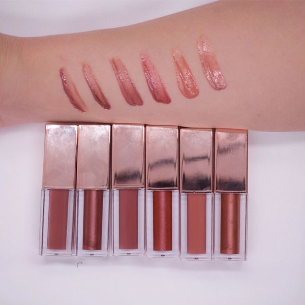 no label cosmetics makeup waterproof nude 6 color shimmer metallic lip gloss shiny glossy liquid lipgloss lip gloss lips makeup lipsticks
no label cosmetics makeup waterproof nude 6 color shimmer metallic lip gloss shiny glossy liquid lipgloss lip gloss lips makeup lipsticks