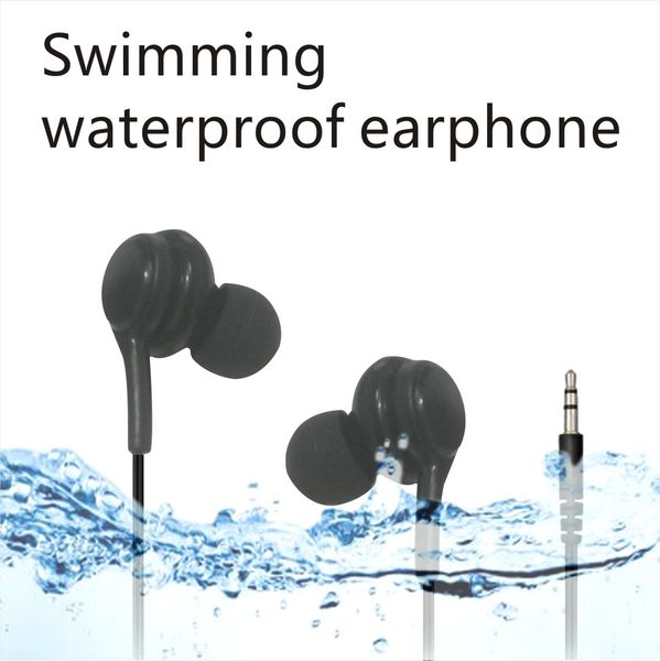 swimming waterproof earphone 
swimming waterproof earphone