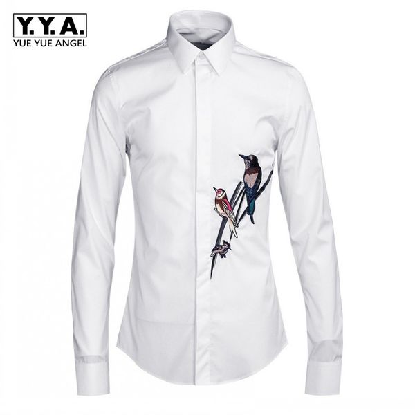 new mens birds embroidery office work formal shirt white black plus size wedding dress shirts man spring cotton long sleeve top
new mens birds embroidery office work formal shirt white black plus size wedding dress shirts man spring cotton long sleeve top