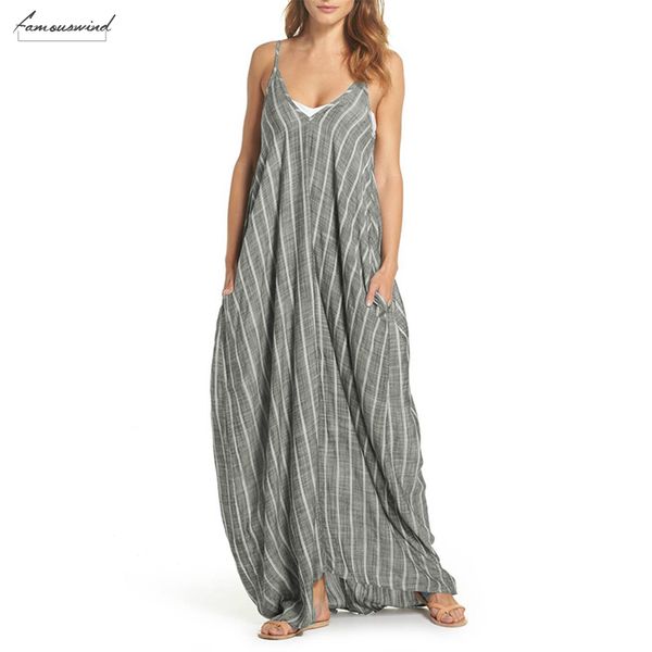 plus size women dress 2019 summer v neck striped sarafans long maxi tank dresses backless vintage casual loose vestidos, Black;gray
plus size women dress 2019 summer v neck striped sarafans long maxi tank dresses backless vintage casual loose vestidos, Black;gray