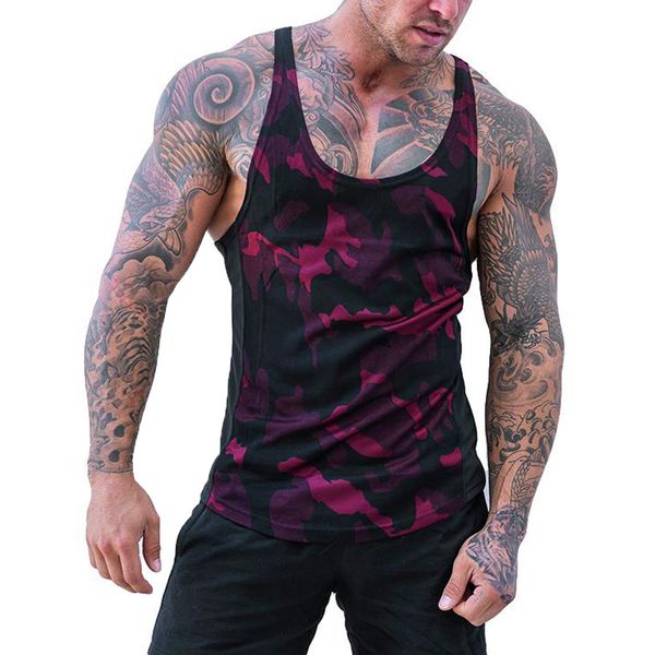 plus size men tank gym clothing summer 2019 camouflage open-forked printed sports streetwear male vest, White;black
plus size men tank gym clothing summer 2019 camouflage open-forked printed sports streetwear male vest, White;black