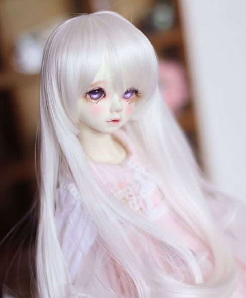 d01-p425 children handmade toy 1/3 1/4 doll accessories bjd/sd doll wig white long tail hair 1pcs t200428 
d01-p425 children handmade toy 1/3 1/4 doll accessories bjd/sd doll wig white long tail hair 1pcs t200428