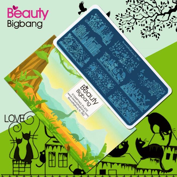 beautybigbang stamping plate nature plants animal building design image template nail stamp templates nail mold stencils, White
beautybigbang stamping plate nature plants animal building design image template nail stamp templates nail mold stencils, White