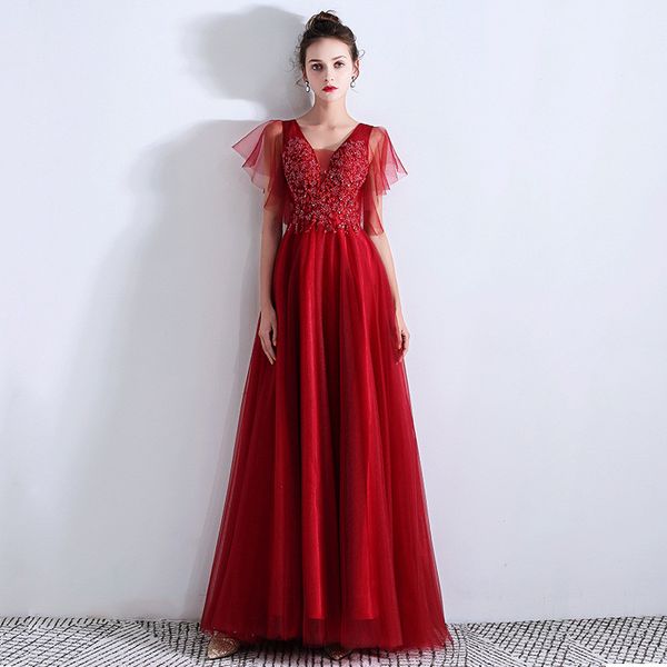 lady backless formal evening party dress bandage floor length mesh gown v neck sequins bling patchwork vestidos de festa, Red
lady backless formal evening party dress bandage floor length mesh gown v neck sequins bling patchwork vestidos de festa, Red