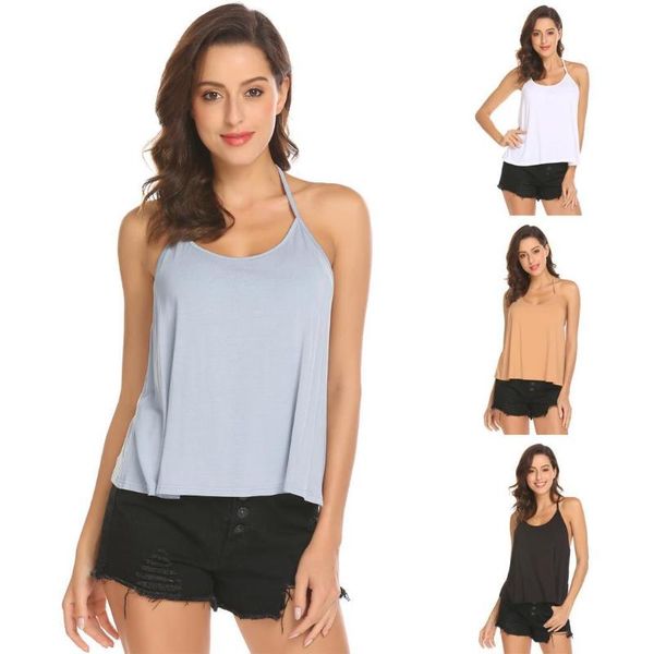 owlprincess european and american plus size women's summer with the same women's camisole color vest, White
owlprincess european and american plus size women's summer with the same women's camisole color vest, White