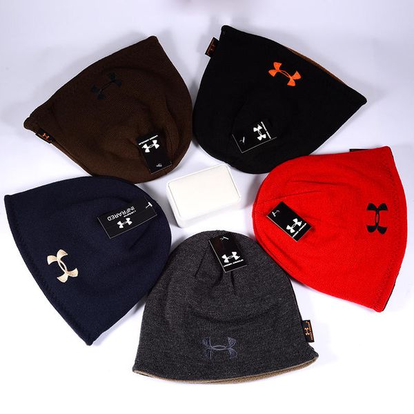 De igner tide brand beanie embroidery knitted winter hat adult men women head warmer man woman now cap, Blue;gray 
De igner tide brand beanie embroidery knitted winter hat adult men women head warmer man woman now cap, Blue;gray