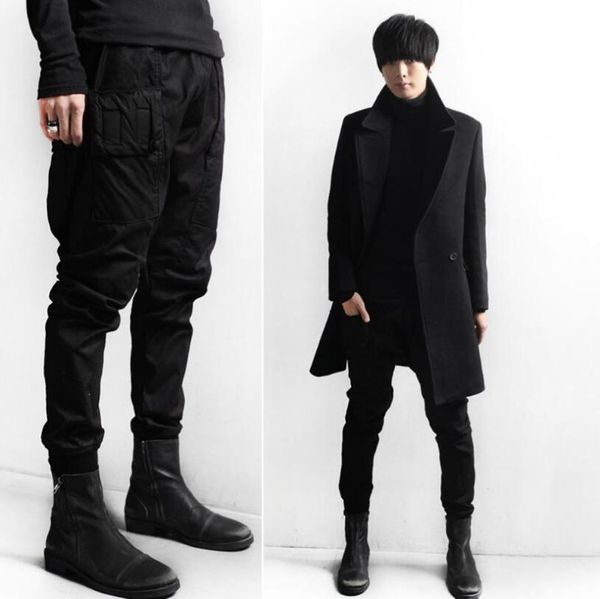 men's pants 27-44 2021 men clothing hair stylist fashion singer leisure personality boots harem plus size costumes, Black
men's pants 27-44 2021 men clothing hair stylist fashion singer leisure personality boots harem plus size costumes, Black