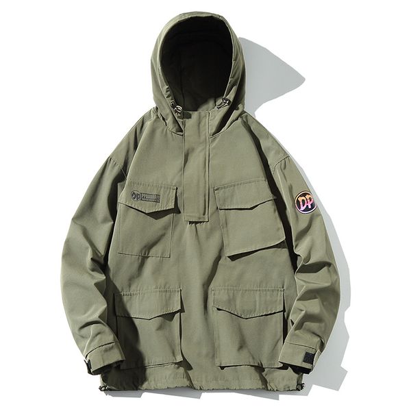 spring jacket men casual loose hooded collar jacket multi-pockets print letter kpop coat men m-5xl korean clothes, Black;brown
spring jacket men casual loose hooded collar jacket multi-pockets print letter kpop coat men m-5xl korean clothes, Black;brown