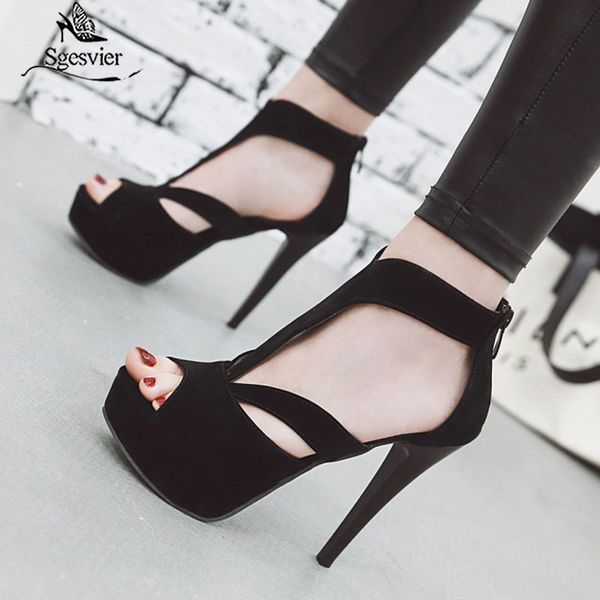sgesvier fashion women high heel shoes women sandals open toe platform shoes stiletto high heels party wedding female, Black
sgesvier fashion women high heel shoes women sandals open toe platform shoes stiletto high heels party wedding female, Black