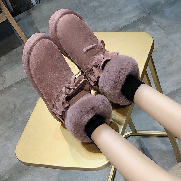 2020 winter keep warm flock plus velvet casual ankle boots ladies furry women shoes black pink ruffles women snow boots
2020 winter keep warm flock plus velvet casual ankle boots ladies furry women shoes black pink ruffles women snow boots