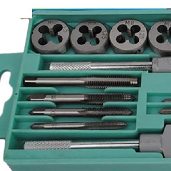 multi-use tap dies set adjustable metric carbon steel hand screw taps holder thread gauge wrench tool for car repair
multi-use tap dies set adjustable metric carbon steel hand screw taps holder thread gauge wrench tool for car repair