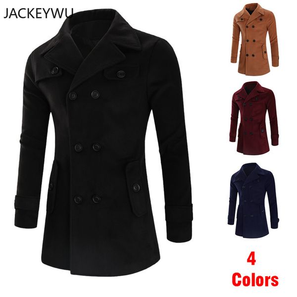 winter trench coat men england style double breasted jacket men high grade woolen slim lapel male windbreaker pure color overcoa, Tan;black
winter trench coat men england style double breasted jacket men high grade woolen slim lapel male windbreaker pure color overcoa, Tan;black