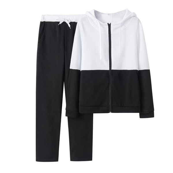 wholesale-2pcs women sport suit solid color hooded sweatshirt and pant tracksuit casual running set for female outdoor jogging clothes, Black;blue
wholesale-2pcs women sport suit solid color hooded sweatshirt and pant tracksuit casual running set for female outdoor jogging clothes, Black;blue