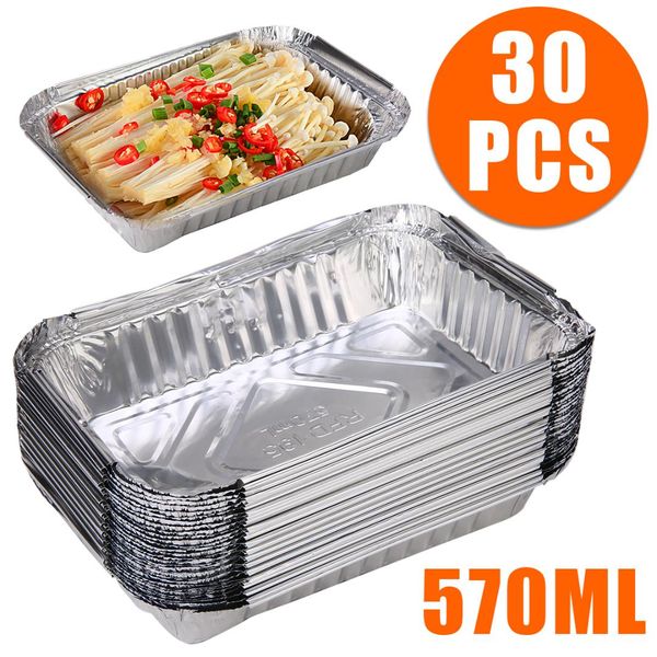 30pcs disposable bbq drip pans aluminum foil grease drip pans recyclable grill catch tray for weber outdoor supplies
30pcs disposable bbq drip pans aluminum foil grease drip pans recyclable grill catch tray for weber outdoor supplies