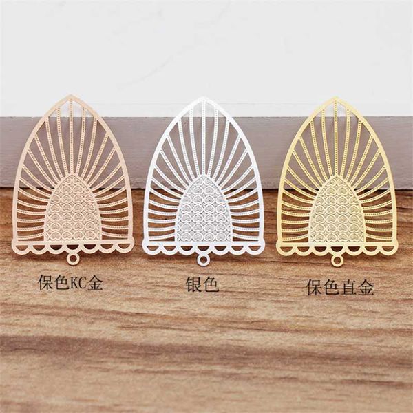 10pcs/lot 38x26mm hollow waterdrop shape pendant charms metal jewelry findings for diy fashion necklace making, Bronze;silver
10pcs/lot 38x26mm hollow waterdrop shape pendant charms metal jewelry findings for diy fashion necklace making, Bronze;silver