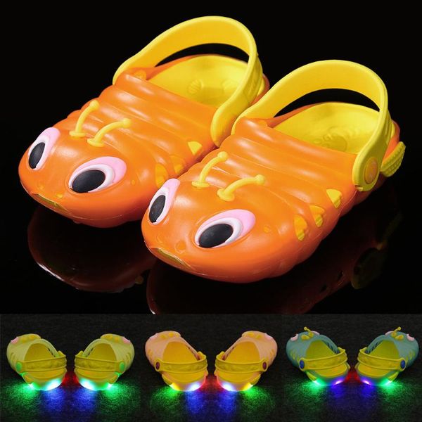 fashion children's sandal anti-slip solid toddler baby boys girls shoes cartoon sandals slippers led light luminous shoes, Black;red
fashion children's sandal anti-slip solid toddler baby boys girls shoes cartoon sandals slippers led light luminous shoes, Black;red