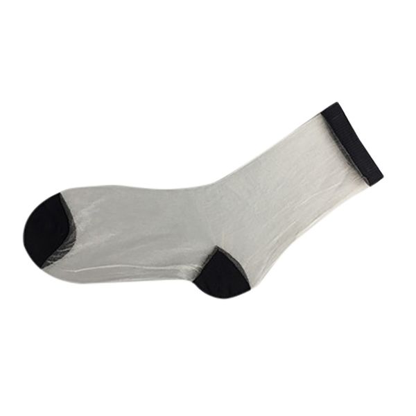 women fashion mesh glass silk socks ultrathin transparent crystal summer skarpetki mid-calf sock breathable elastic woman socks, Black;white
women fashion mesh glass silk socks ultrathin transparent crystal summer skarpetki mid-calf sock breathable elastic woman socks, Black;white