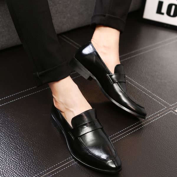 man genuine leather shoes fashion shoes casual wedding party wingtip dress breathable loafer shoes, Black
man genuine leather shoes fashion shoes casual wedding party wingtip dress breathable loafer shoes, Black